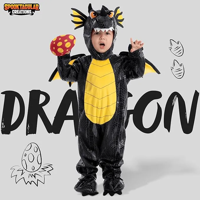 Toddler Dinosaur Costume with Wings Eggs