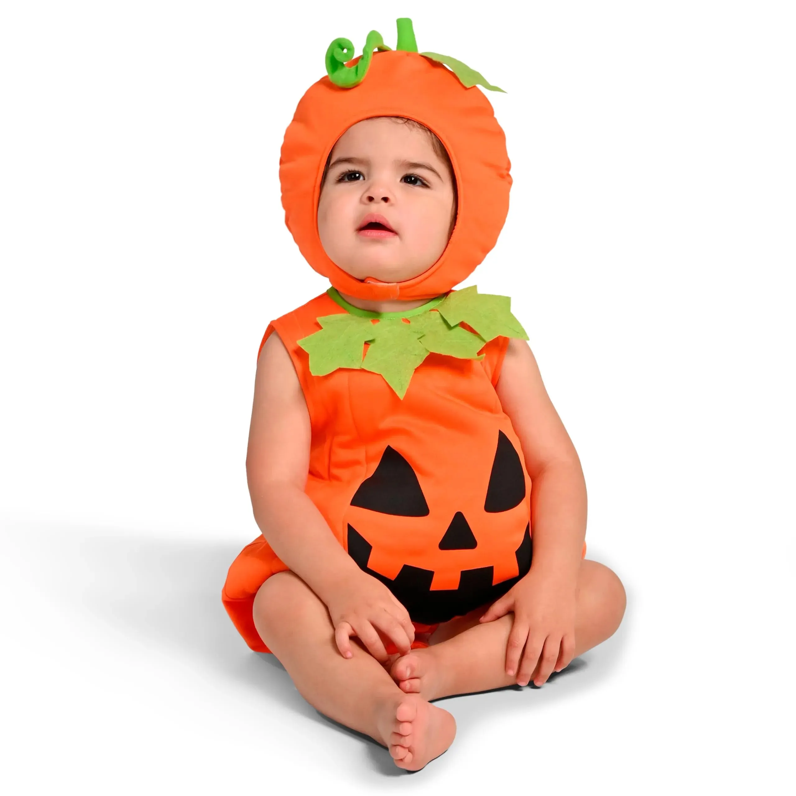 Toddler Pumpkin Costume, Cute Pumpkin Outfit With Hood