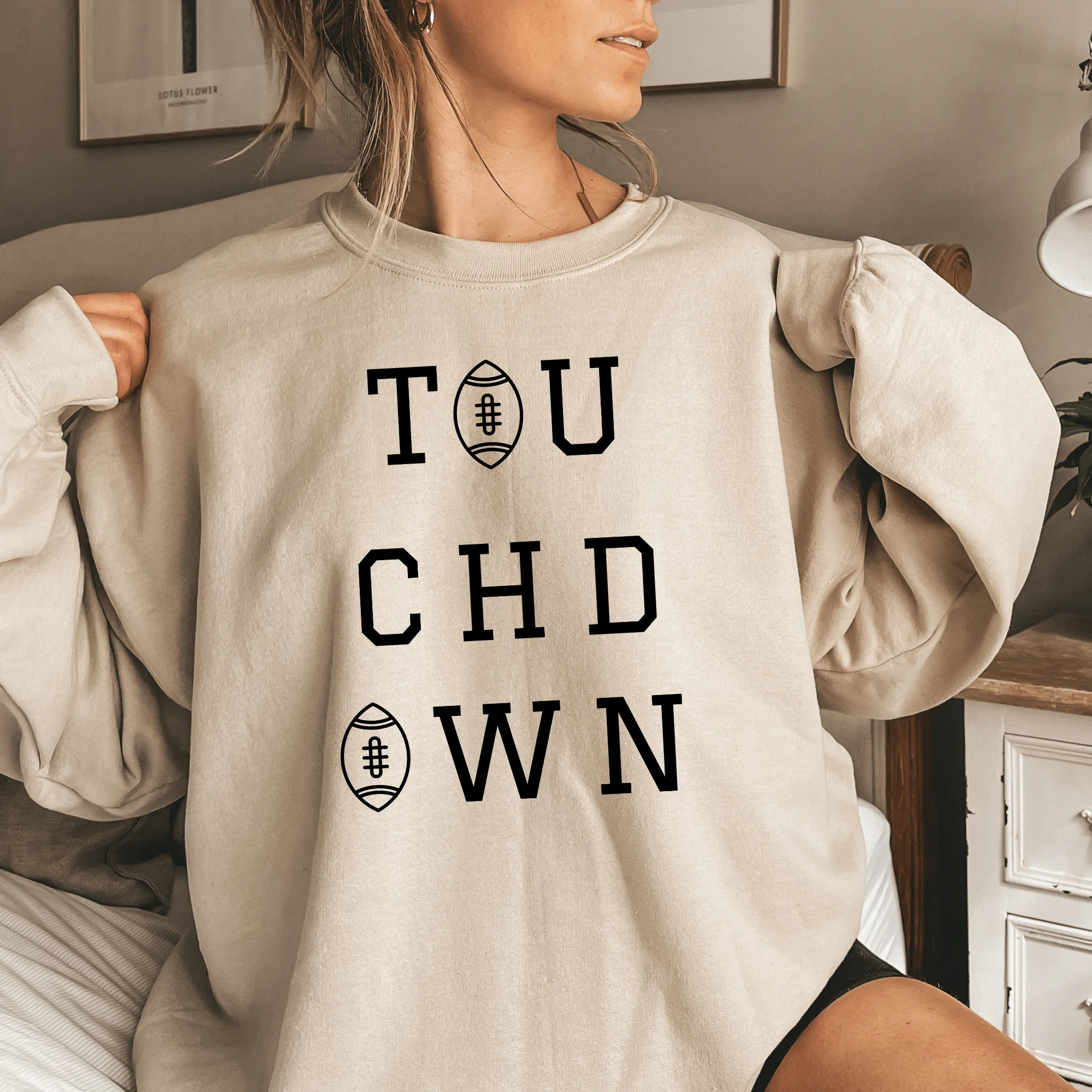 Touchdown Sweatshirt, Football Sweatshirt