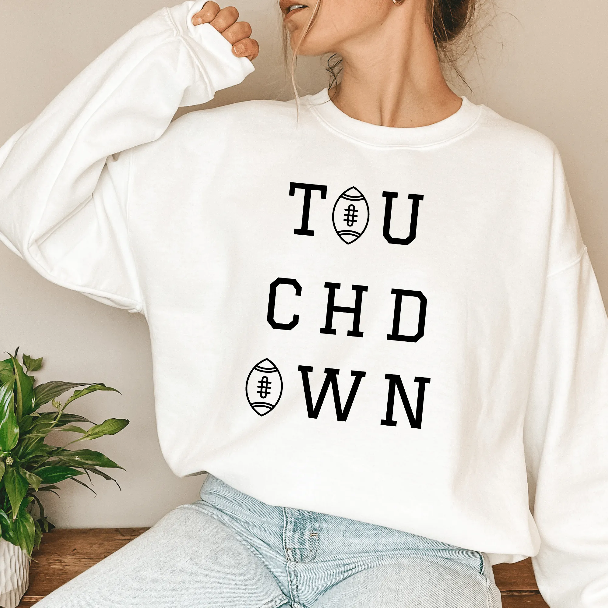 Touchdown Sweatshirt, Football Sweatshirt