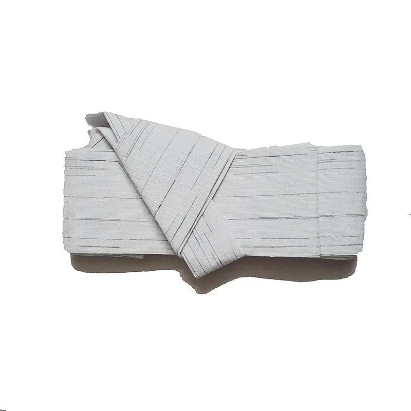 Traditional White Yukata Obi Waistband