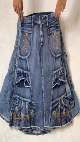 Unique Denim Skirt Mix (SS-818)