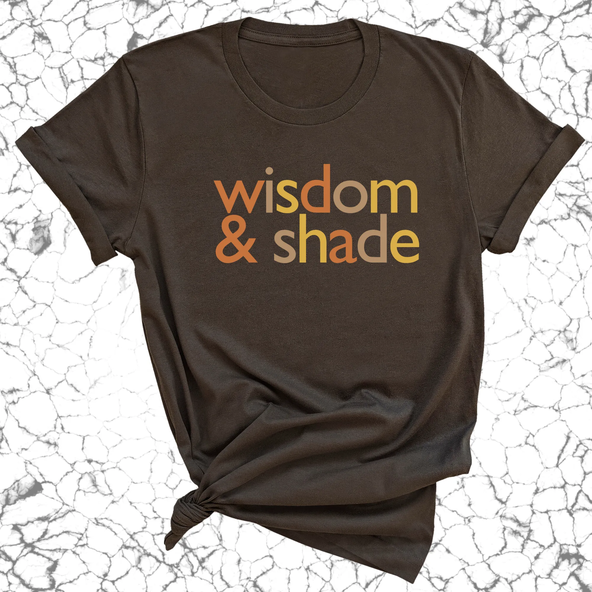 Wisdom and Shade Fall Colors 🍁 Unisex Tee