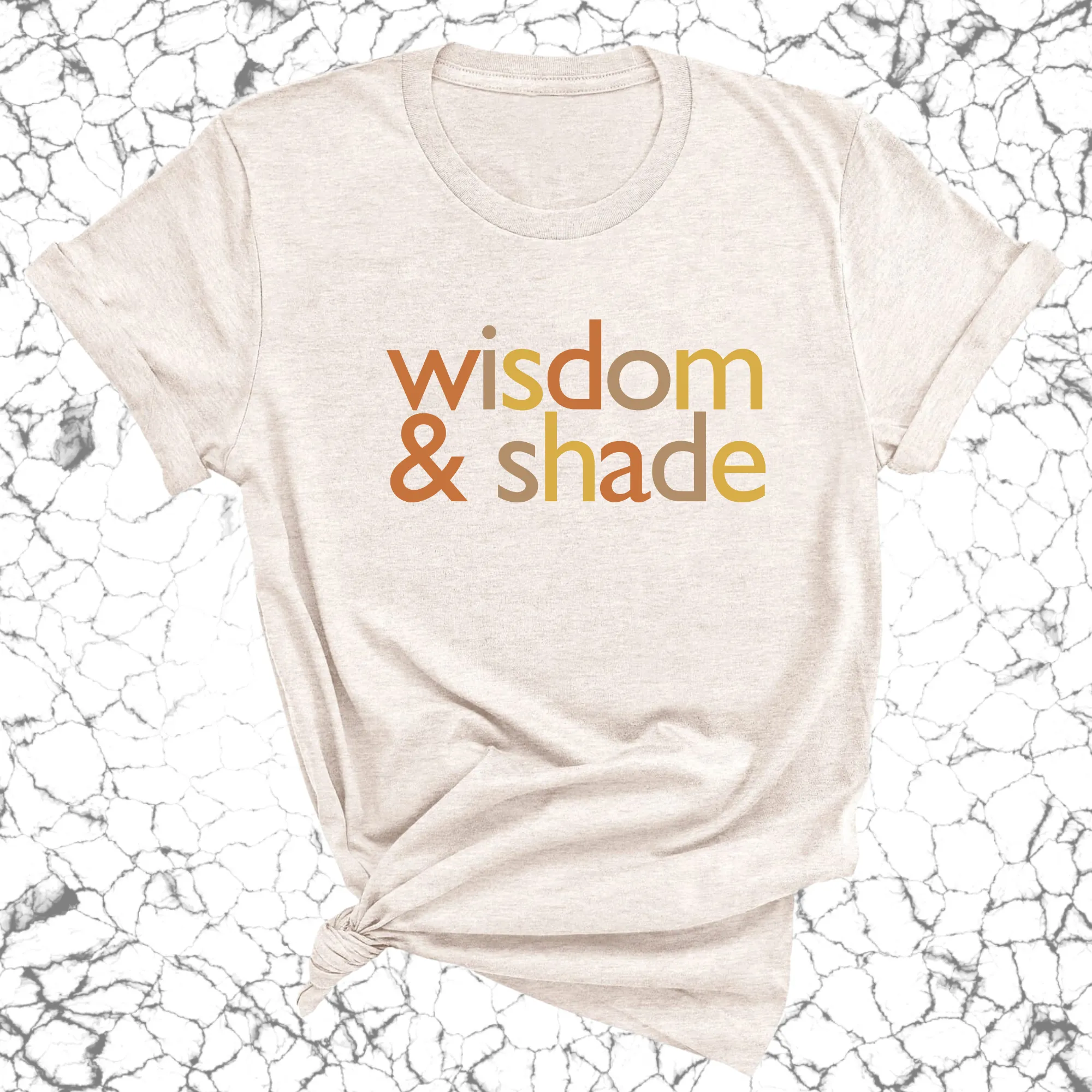 Wisdom and Shade Fall Colors 🍁 Unisex Tee