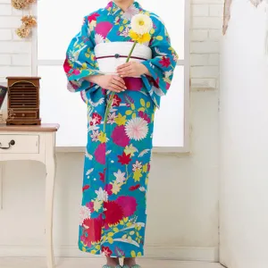 Yukata for Women Chrysanthemum Small Size