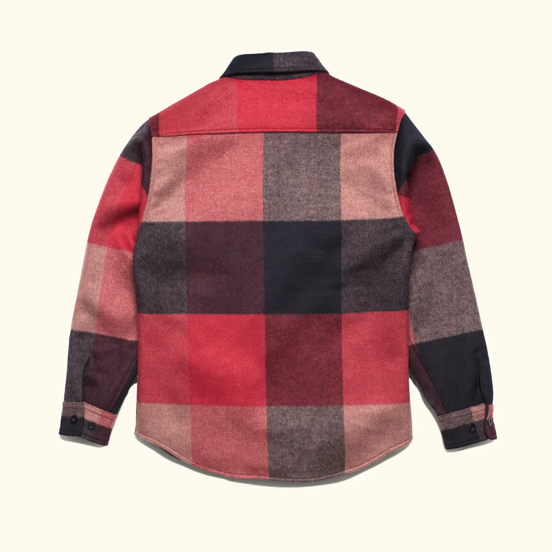 Yukon Wool Shirt Jac | Red Valley Plaid